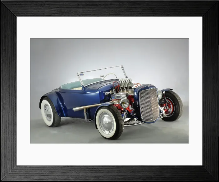 Framed Print : Coffee Grinder 1930 Ford A Custom Car