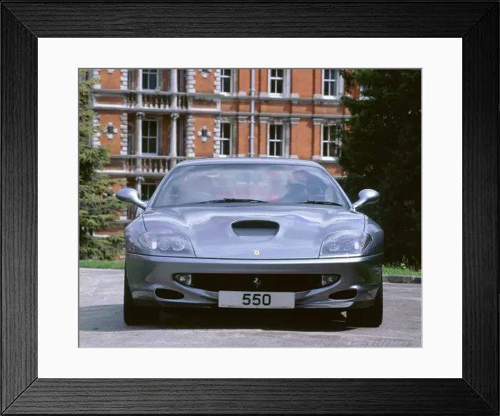 Framed Print : 1997 Ferrari 550 Maranello