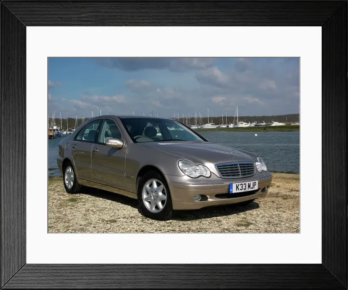 Framed Print : 2002 Mercedes Benz C220 cdi Framed Print : 2002 Mercedes Benz C220 cdi