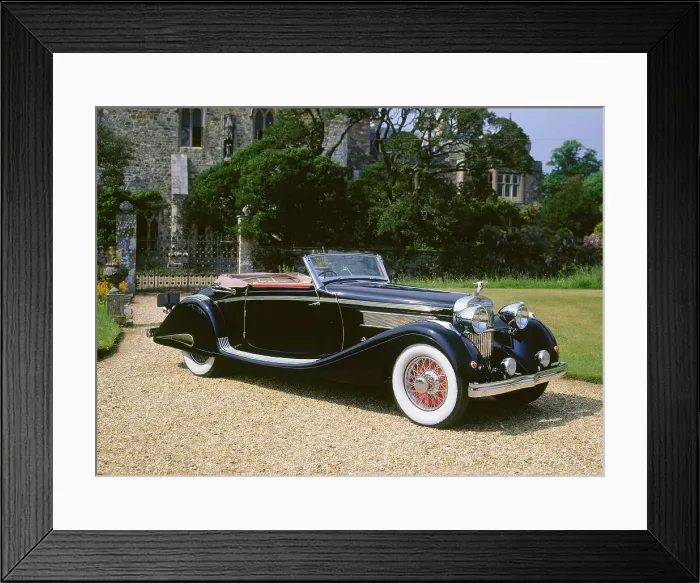 Framed Print : 1937 Hispano Suiza K6 Framed Print : 1937 Hispano Suiza K6