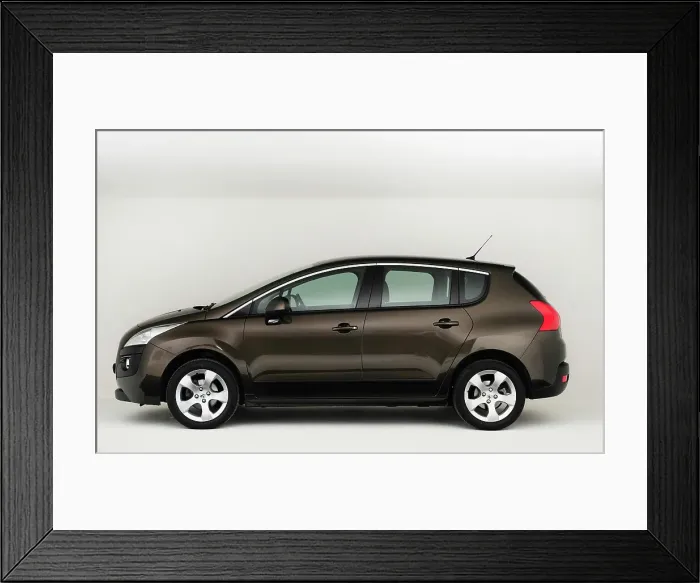 Framed Print : 2010 Peugeot 3008 Framed Print : 2010 Peugeot 3008
