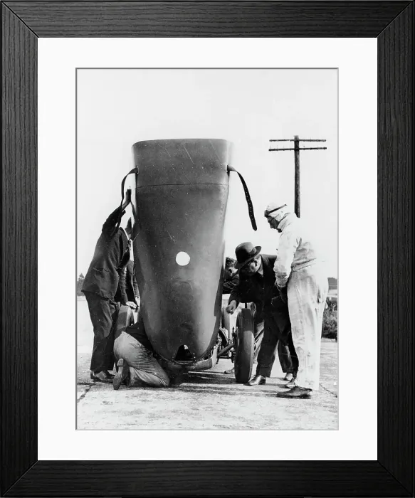 Framed Print : MG N Type Magic Midget, Brooklands, Surrey, 1932 Framed Print : MG N Type Magic Midget, Brooklands, Surrey, 1932