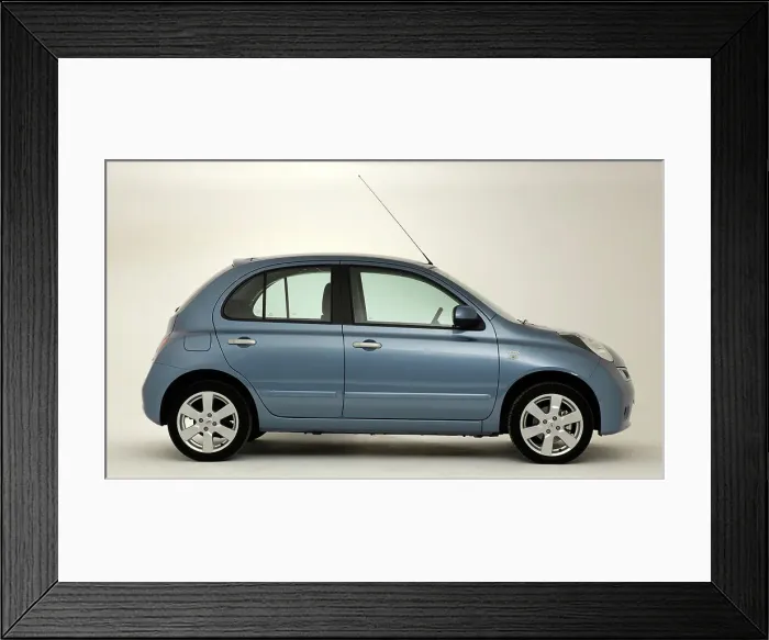 Framed Print : 2010 Nissan Micra Framed Print : 2010 Nissan Micra