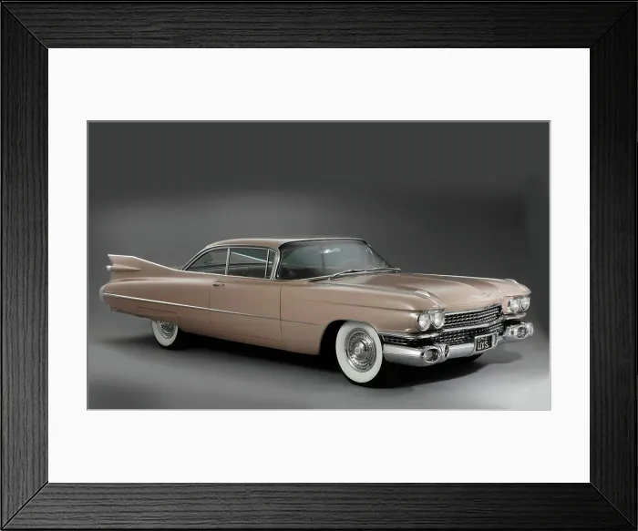 Framed Print : 1959 Cadillac Coupe De Ville Framed Print : 1959 Cadillac Coupe De Ville