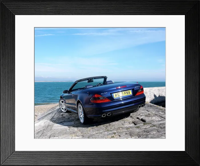 Framed Print : 2003 Mercedes Benz SL55 AMG Framed Print : 2003 Mercedes Benz SL55 AMG