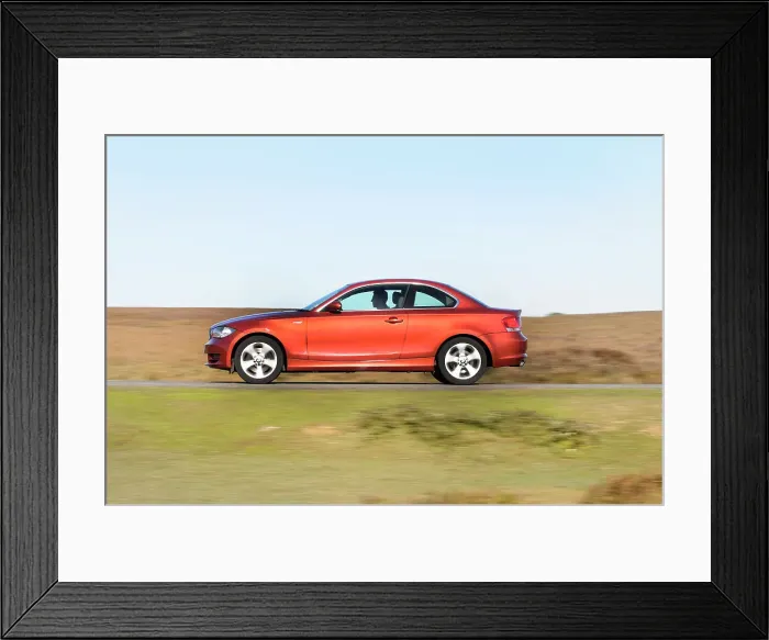 Framed Print : 2009 BMW 123d Framed Print : 2009 BMW 123d
