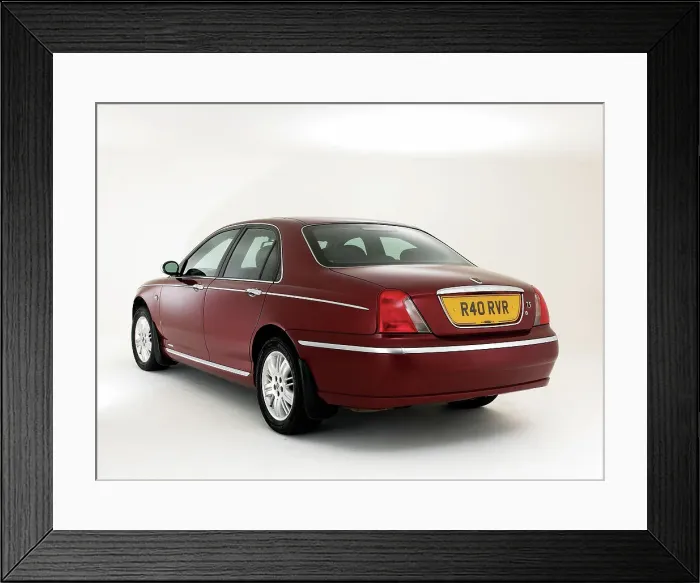 Framed Print : 2001 Rover 75 V6 Framed Print : 2001 Rover 75 V6