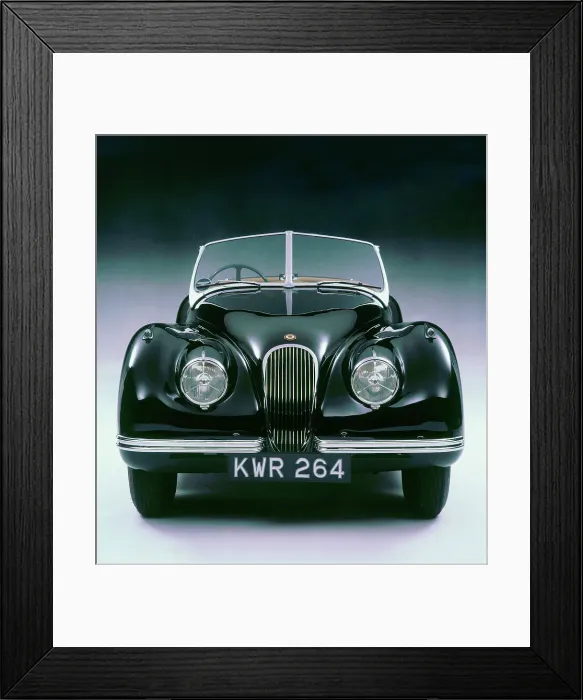 Framed Print : 1950 Jaguar XK120 Framed Print : 1950 Jaguar XK120