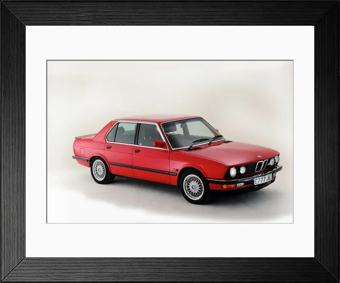 Framed Print : 1987 BMW M5 Framed Print : 1987 BMW M5