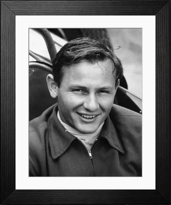 Framed Print : Bruce McLaren, c1958-c1970 Framed Print : Bruce McLaren, c1958-c1970