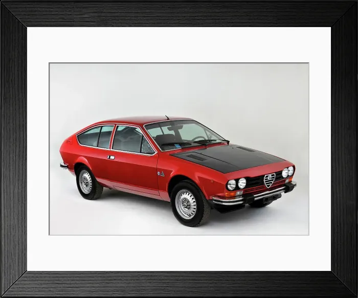 Framed Print : 1981 Alfa Romeo Alfetta GTV Framed Print : 1981 Alfa Romeo Alfetta GTV
