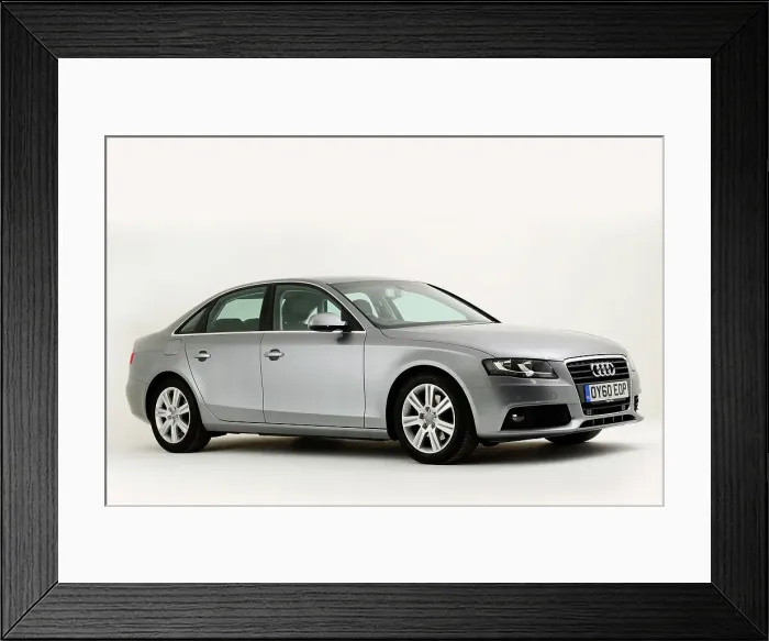 Framed Print : 2011 Audi A4 Tdi Framed Print : 2011 Audi A4 Tdi