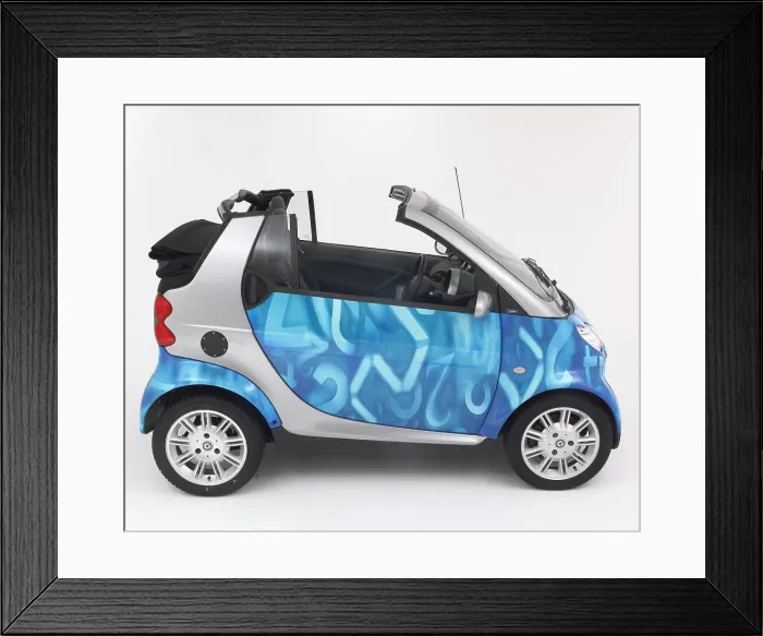 Framed Print : 2003 Smart Cabriolet Passion Framed Print : 2003 Smart Cabriolet Passion