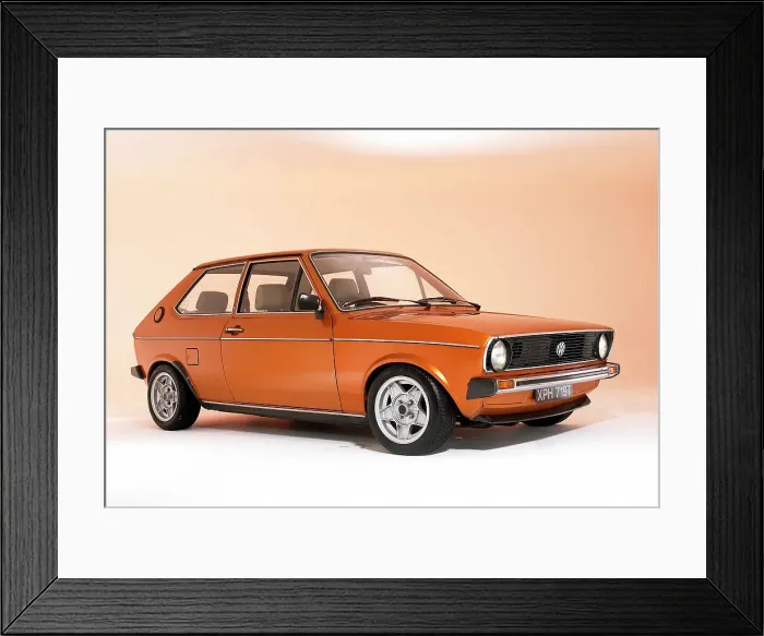 Framed Print : 1978 VW Polo (Customised) Framed Print : 1978 VW Polo (Customised)