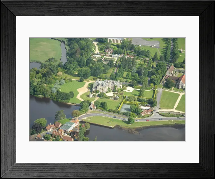 Framed Print : Beaulieu Aerial shots Framed Print : Beaulieu Aerial shots