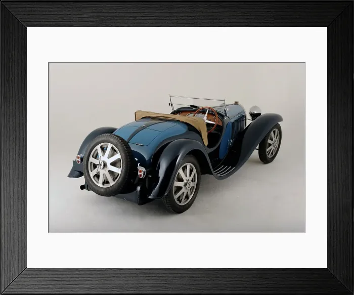 Framed Print : Bugatti type 55 1932. Artist: Simon Clay Framed Print : Bugatti type 55 1932. Artist: Simon Clay