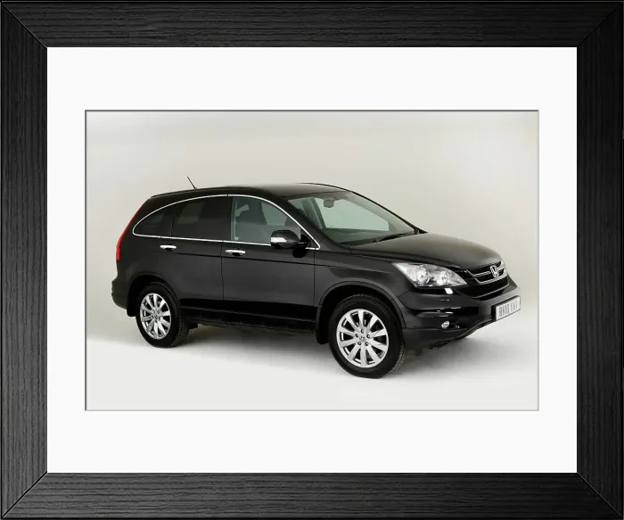 Framed Print : 2010 Honda CRV Framed Print : 2010 Honda CRV