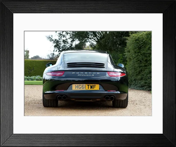 Framed Print : 2011 Porsche 911 Carreras Framed Print : 2011 Porsche 911 Carreras