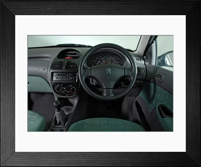 Framed Print : 2002 Peugeot 206 Hdi Framed Print : 2002 Peugeot 206 Hdi