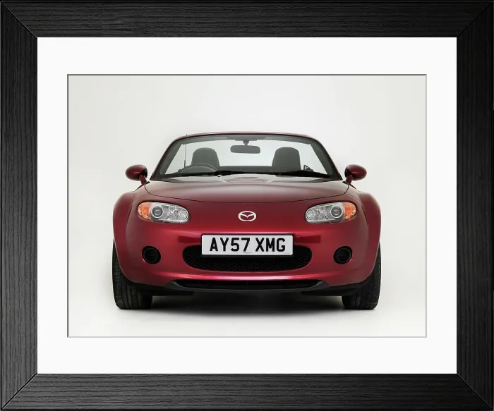Framed Print : 2007 Mazda MX5 Framed Print : 2007 Mazda MX5