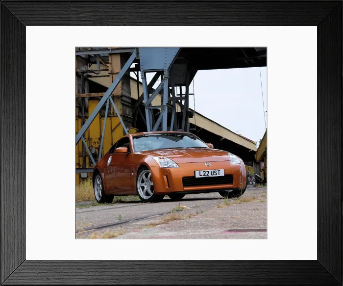 Framed Print : 2004 Nissan 350Z Framed Print : 2004 Nissan 350Z