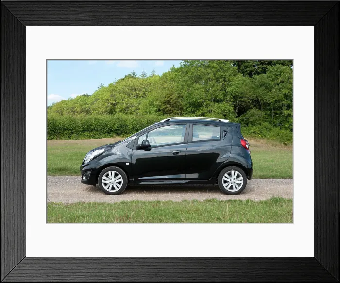 Framed Print : 2013 Chevrolet Spark LTZ Framed Print : 2013 Chevrolet Spark LTZ