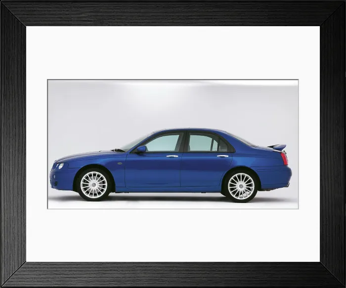 Framed Print : 2001 MG ZT 190