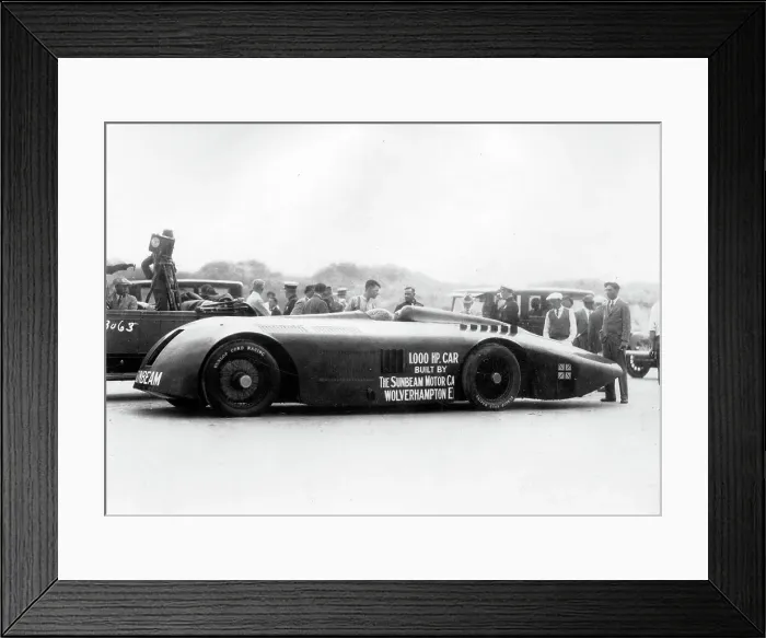 Framed Print : Sunbeam 1000hp World Land speed record attempt at Daytona 1927 Framed Print : Sunbeam 1000hp World Land speed record attempt at Daytona 1927