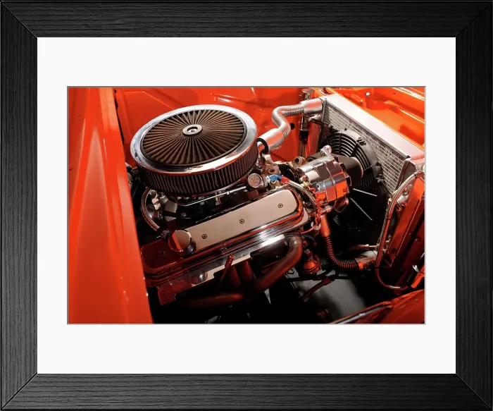 Framed Print : Chevrolet Model 3A Truck 1957. Artist: Simon Clay Framed Print : Chevrolet Model 3A Truck 1957. Artist: Simon Clay