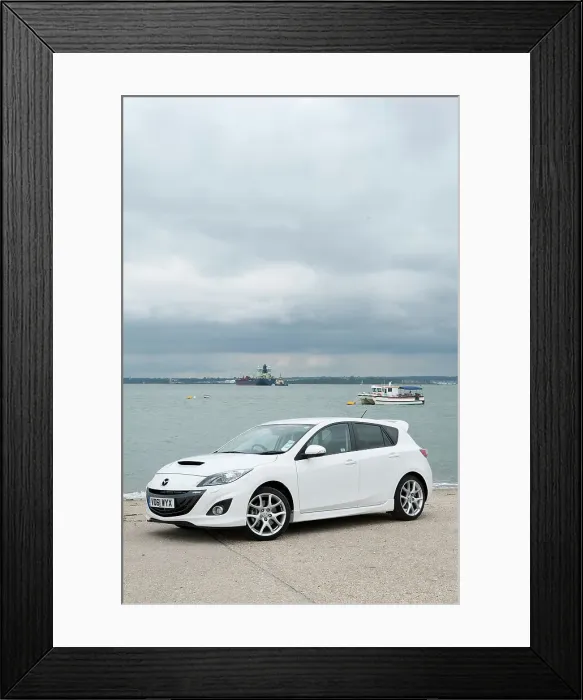 Framed Print : 2012 Mazda 3 MPS Framed Print : 2012 Mazda 3 MPS