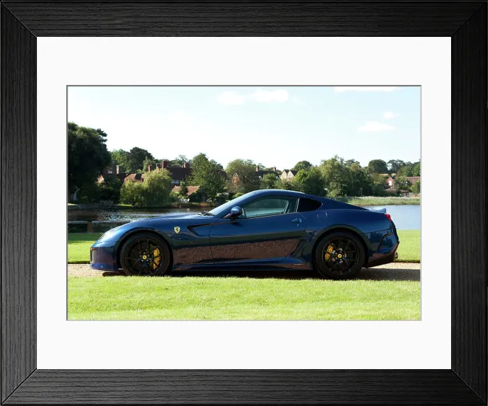 Framed Print : 2010 Ferrari 599 GTO Framed Print : 2010 Ferrari 599 GTO