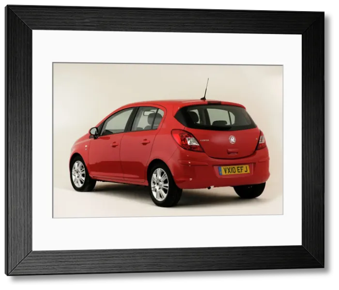 Framed Print : 2010 Vauxhall Corsa 1.4 Framed Print : 2010 Vauxhall Corsa 1.4