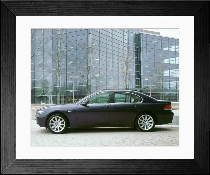 Framed Print : 2002 BMW 745i Framed Print : 2002 BMW 745i
