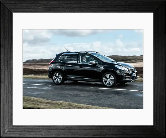 Framed Print : 2014 Peugeot 2008 Hdi Feline Framed Print : 2014 Peugeot 2008 Hdi Feline