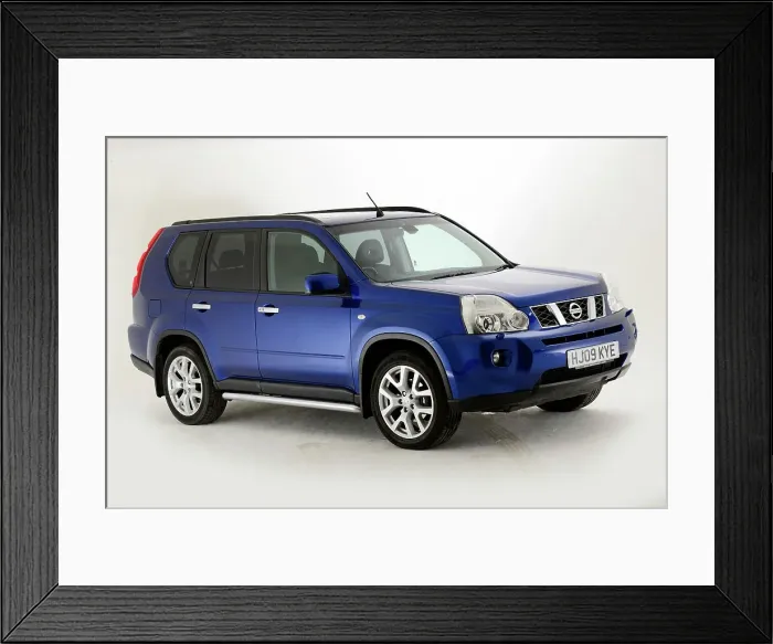 Framed Print : 2009 Nissan X-Trail Framed Print : 2009 Nissan X-Trail