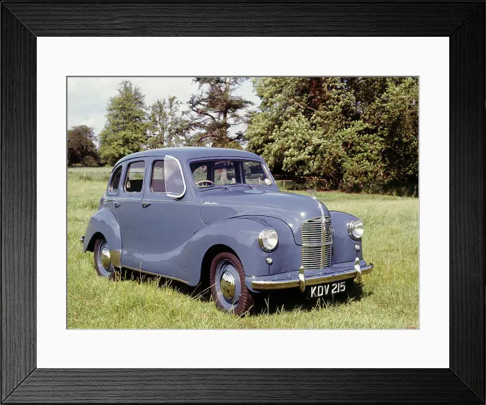 Framed Print : 1949 Austin A40 Devon