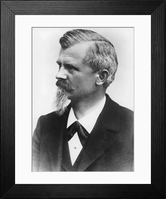 Framed Print : Wilhelm Maybach, German inventor and motor car designer, 1900. Creator: Unknown Framed Print : Wilhelm Maybach, German inventor and motor car designer, 1900. Creator: Unknown