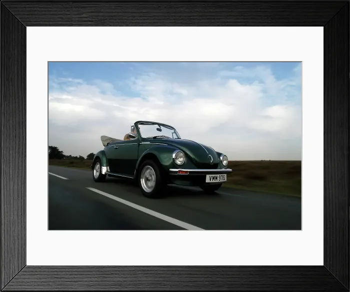 Framed Print : 1978 Volkswagen Beetle Cabriolet Framed Print : 1978 Volkswagen Beetle Cabriolet
