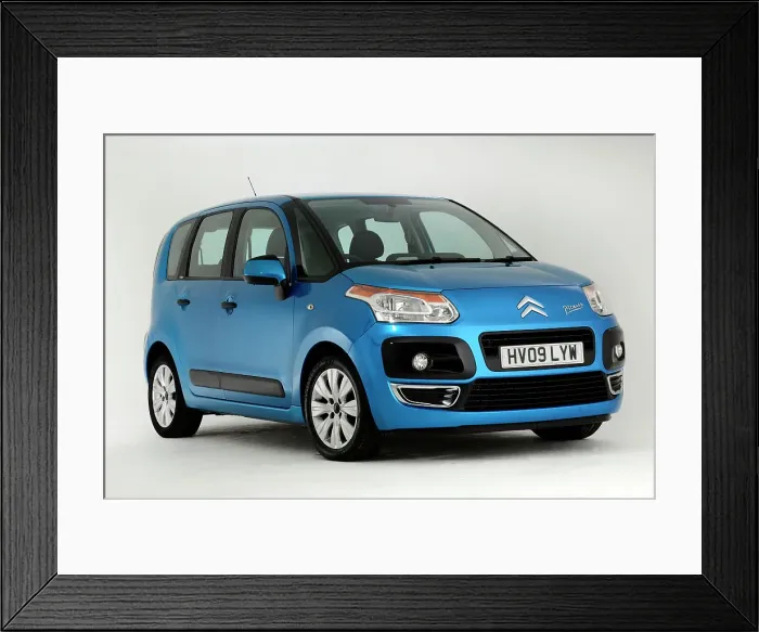 Framed Print : 2009 Citroen C3 Picasso Framed Print : 2009 Citroen C3 Picasso