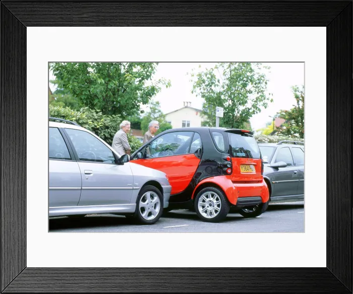 Framed Print : 2001 Smart car Framed Print : 2001 Smart car