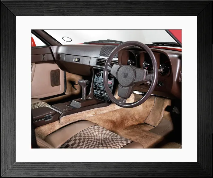 Framed Print : 1983 Porsche 924 Framed Print : 1983 Porsche 924