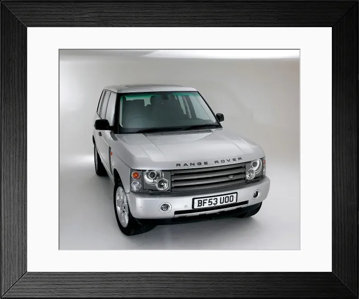 Framed Print : 2004 Range Rover Vogue Framed Print : 2004 Range Rover Vogue
