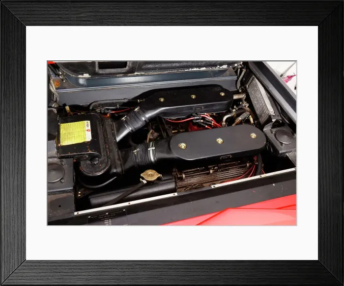 Framed Print : 1984 Lamborghini Jalpas Framed Print : 1984 Lamborghini Jalpas
