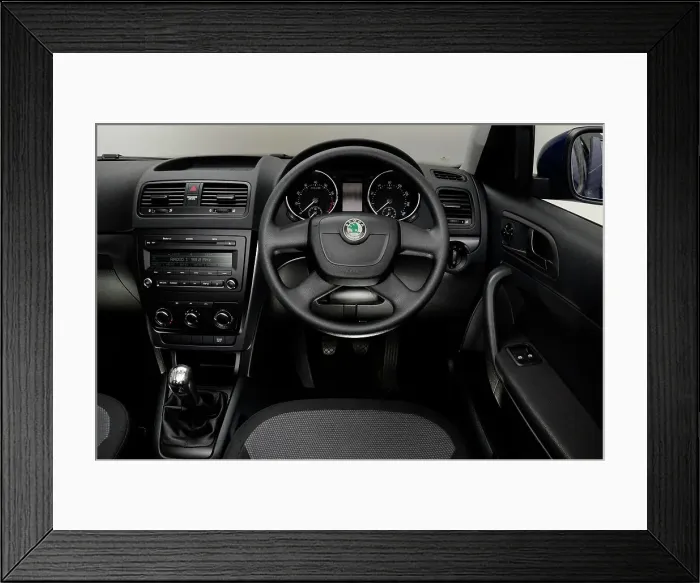 Framed Print : 2010 Skoda Yeti Framed Print : 2010 Skoda Yeti