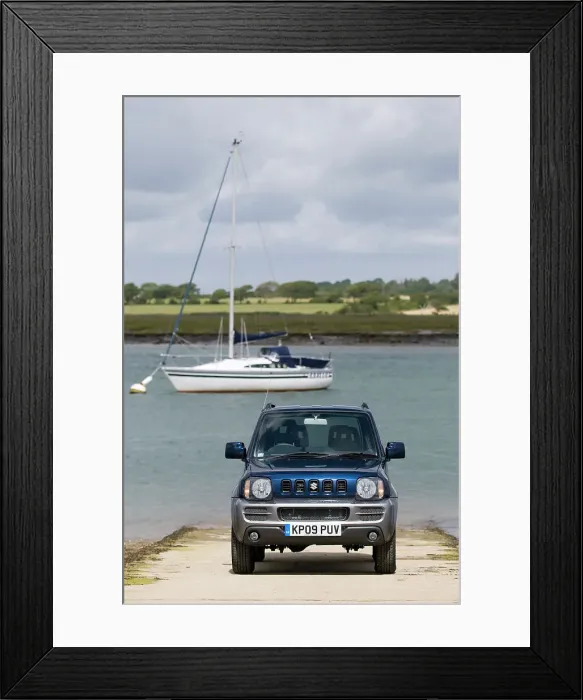 Framed Print : 2009 Suzuki Jimny SZ4 Framed Print : 2009 Suzuki Jimny SZ4