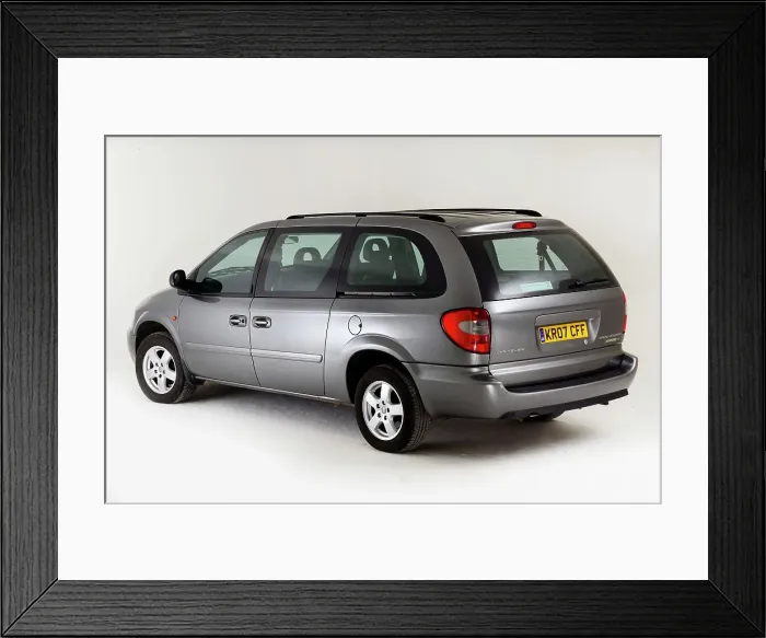 Framed Print : 2007 Chrysler Grand Voyager Framed Print : 2007 Chrysler Grand Voyager