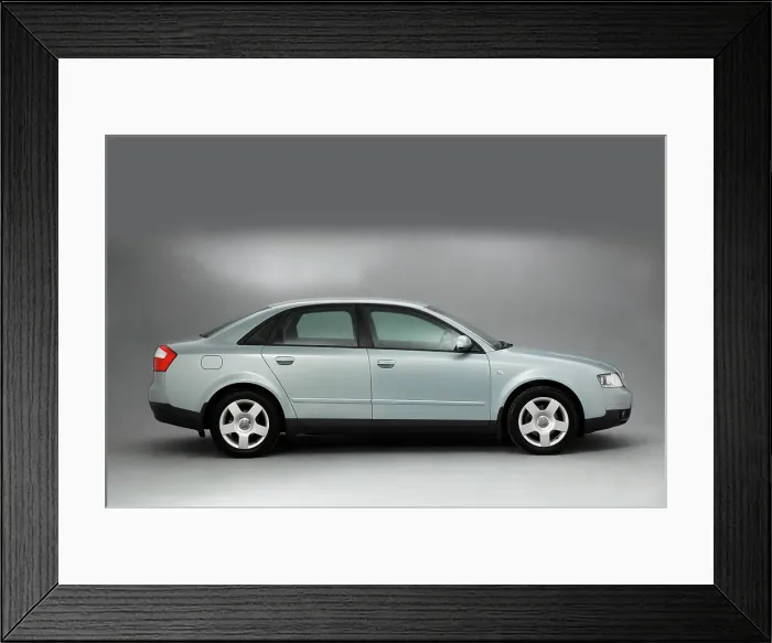Framed Print : 2001 Audi A4 2.0 Framed Print : 2001 Audi A4 2.0