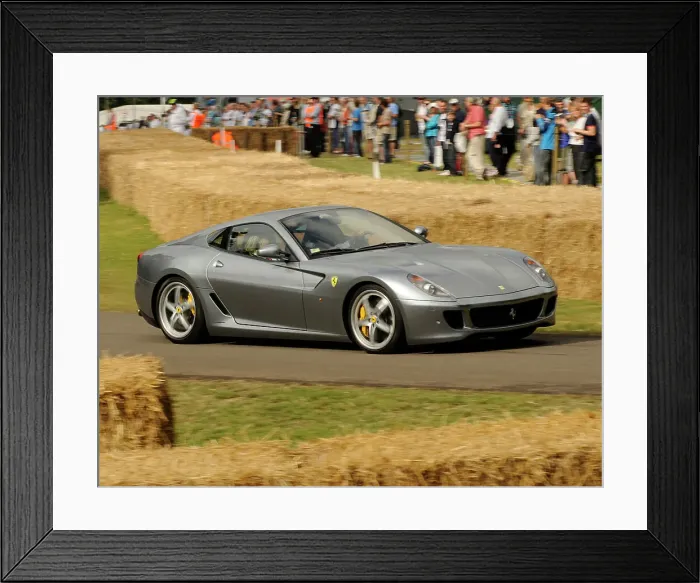 Framed Print : 2009 Ferari 599 HGTE, Goodwood Festival of Speed