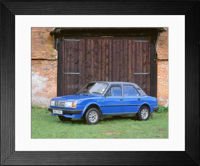 Framed Print : 1986 Skoda Estelle 130 LSE Framed Print : 1986 Skoda Estelle 130 LSE