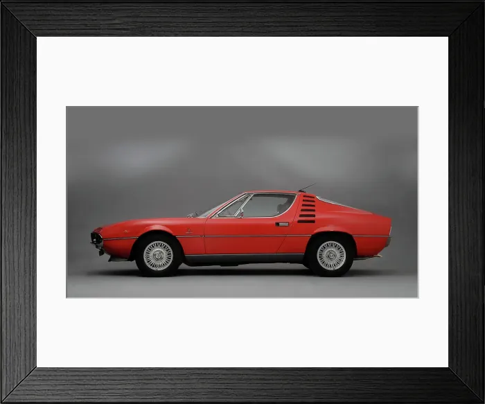 Framed Print : 1973 Alfa Romeo Montreal Framed Print : 1973 Alfa Romeo Montreal